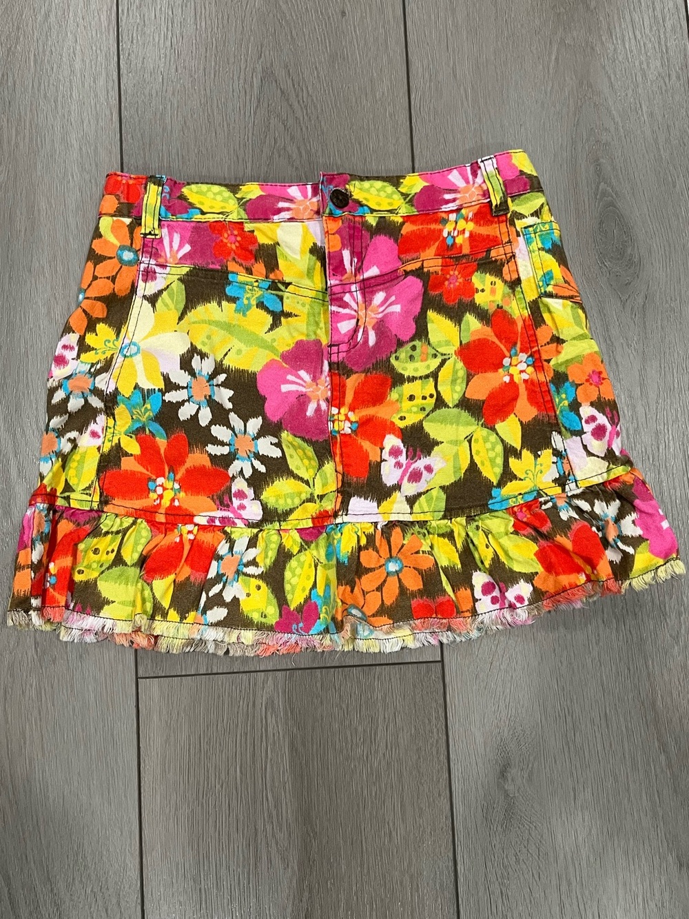 The Children’s Place Stretch Foral Skort